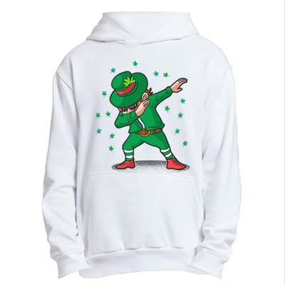 Dabbing Leprechaun St Patricks Day Party Urban Pullover Hoodie