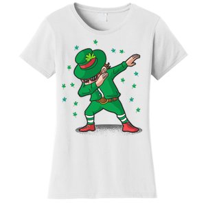 Dabbing Leprechaun St Patricks Day Party Women's T-Shirt