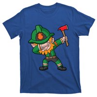 Dabbing Leprechaun St Patricks Day Fire Irish Gift T-Shirt