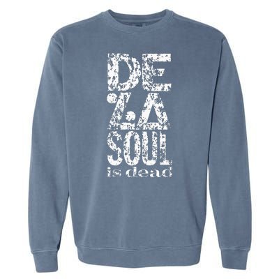 De La Soul De La Soul Is Dead Logo Garment-Dyed Sweatshirt