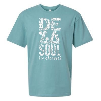 De La Soul De La Soul Is Dead Logo Sueded Cloud Jersey T-Shirt