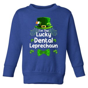 Dental Leprechaun St Patrick's Day Dentists Assistant Meaningful Gift Toddler Sweatshirt