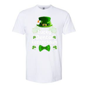 Dental Leprechaun St Patrick's Day Dentists Assistant Meaningful Gift Softstyle CVC T-Shirt