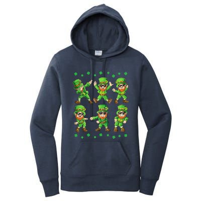 Dancing Leprechauns St Patrick's Day Funny Dance Gift Women's Pullover Hoodie