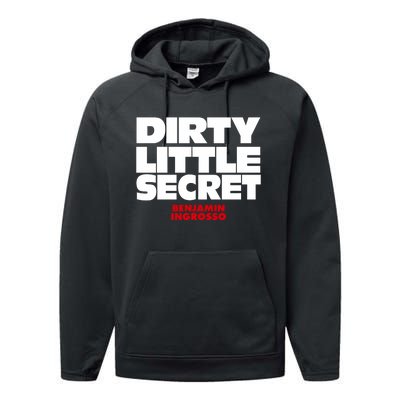 Dirty Little Secret Benjamin Ingrosso Performance Fleece Hoodie