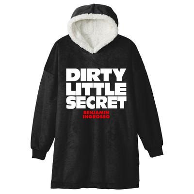 Dirty Little Secret Benjamin Ingrosso Hooded Wearable Blanket
