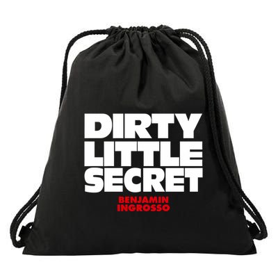Dirty Little Secret Benjamin Ingrosso Drawstring Bag