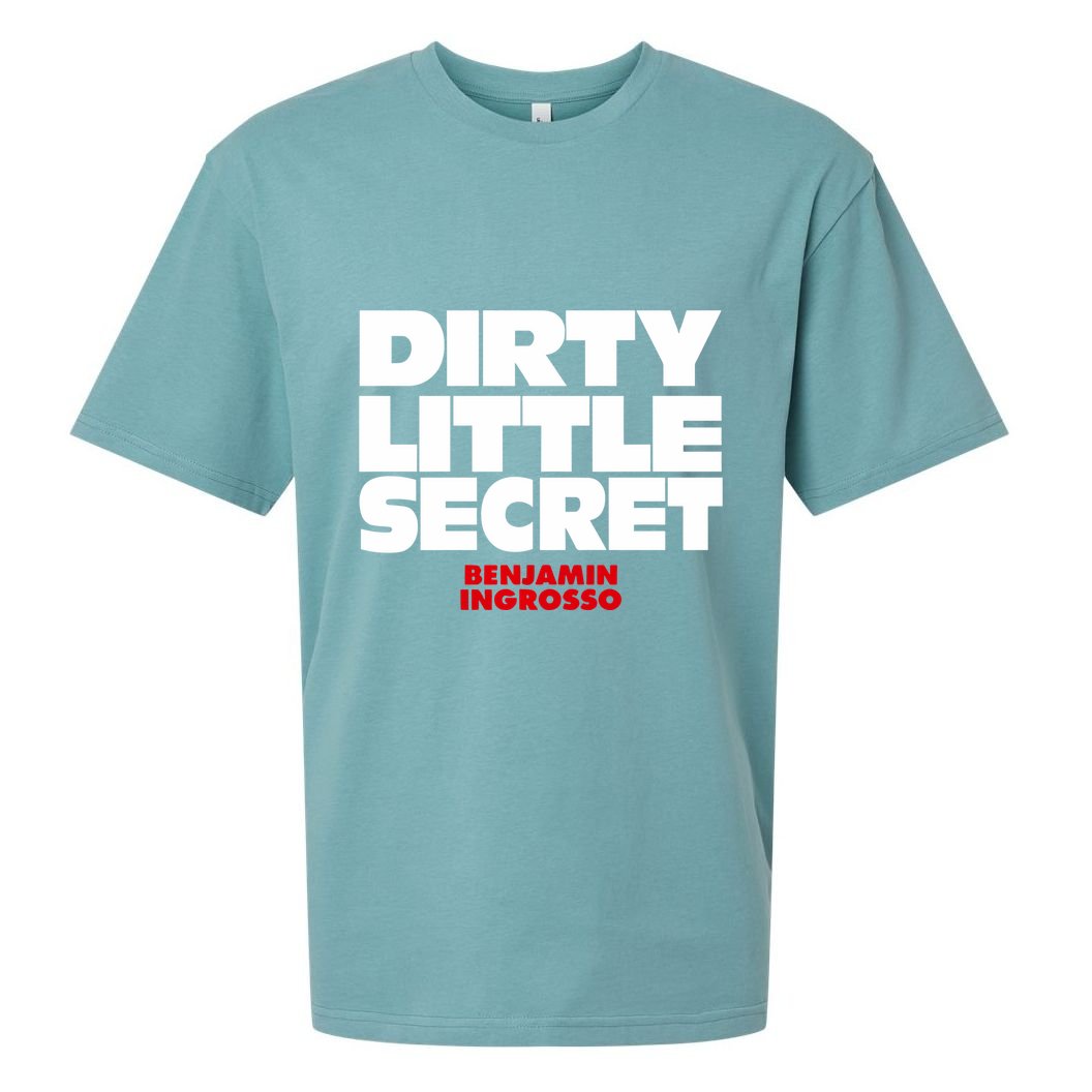 Dirty Little Secret Benjamin Ingrosso Sueded Cloud Jersey T-Shirt