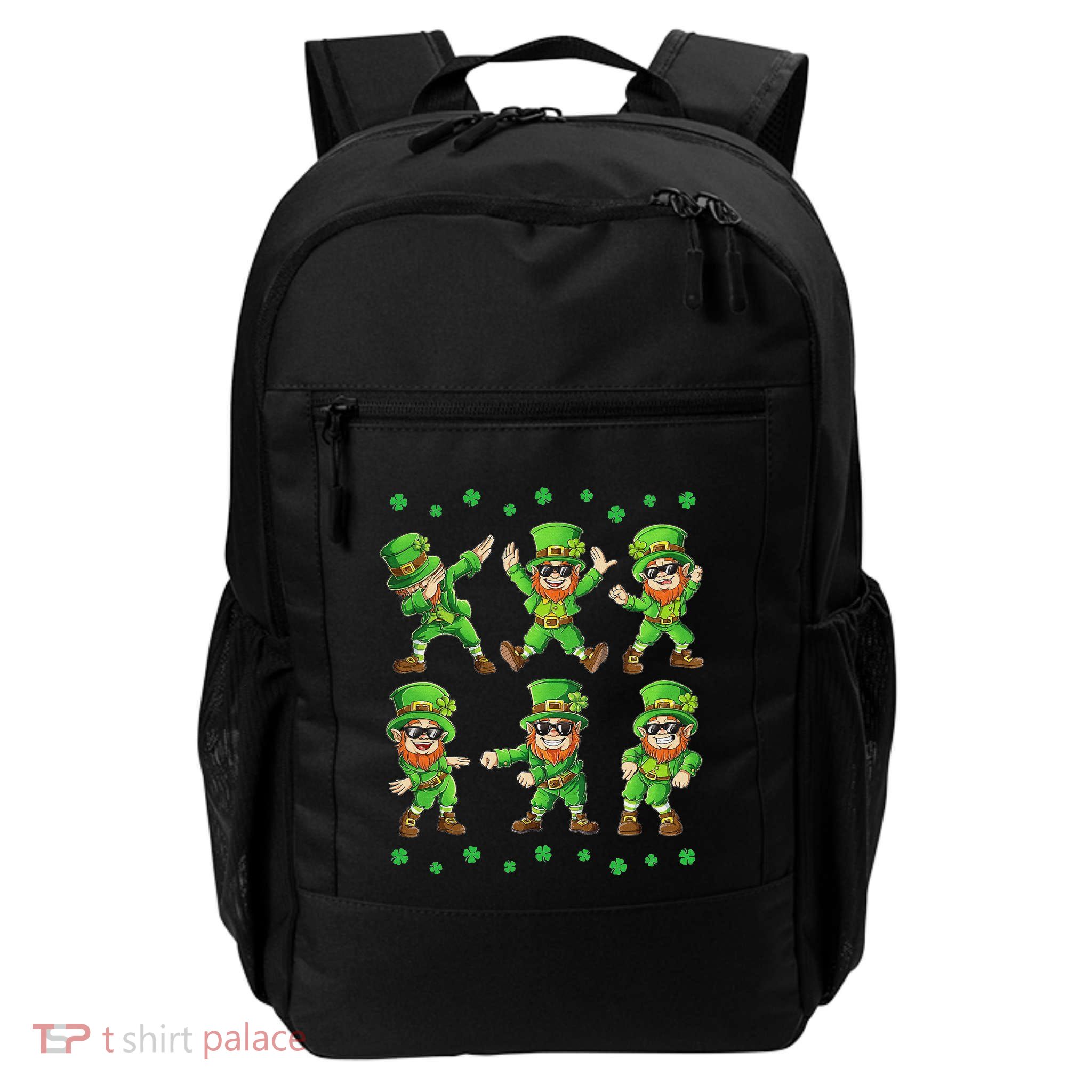 Dancing Leprechauns St PatrickS Day Daily Commute Backpack