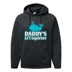 Daddy's Li'l Squirter ABDL DDLG BDSM Sexy Kink Fetish Sub Performance Fleece Hoodie