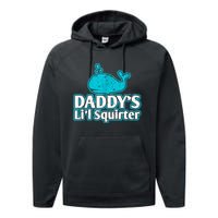 Daddy's Li'l Squirter ABDL DDLG BDSM Sexy Kink Fetish Sub Performance Fleece Hoodie