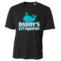 Daddy's Li'l Squirter ABDL DDLG BDSM Sexy Kink Fetish Sub Cooling Performance Crew T-Shirt