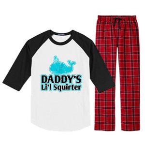 Daddy's Li'l Squirter ABDL DDLG BDSM Sexy Kink Fetish Sub Raglan Sleeve Pajama Set