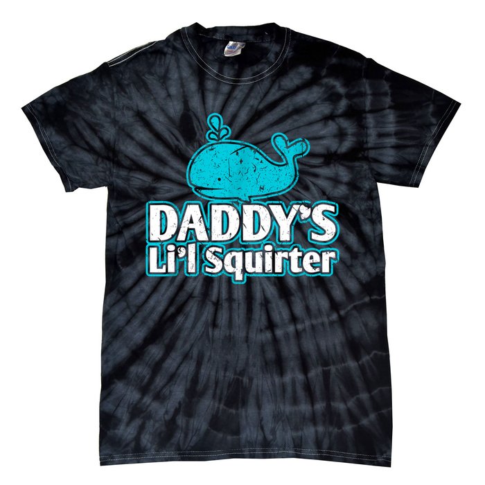 Daddy's Li'l Squirter ABDL DDLG BDSM Sexy Kink Fetish Sub Tie-Dye T-Shirt