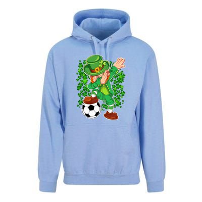 Dabbing Leprechaun Soccer St Patrick's Day Boys Kids Sports Unisex Surf Hoodie