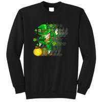 Dabbing Leprechaun St Patricks Day Boys Kids Men Dab Sweatshirt