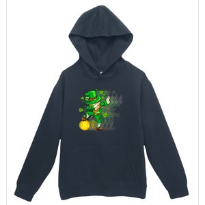 Dabbing Leprechaun St Patricks Day Boys Kids Men Dab Urban Pullover Hoodie