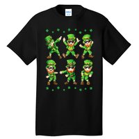 Dancing Leprechauns St Patrick's Day Dabbing Tall T-Shirt