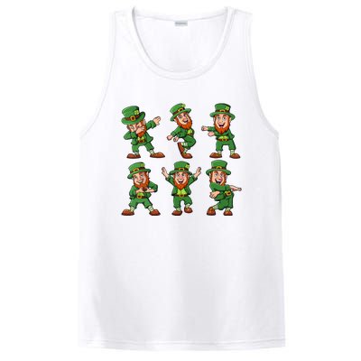 Dancing Leprechauns St Patricks Day Funny Boy Girl PosiCharge Competitor Tank