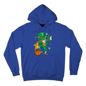 Dabbing Leprechaun St Patricks Day Basketball Cool Gift Hoodie