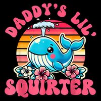 DaddyS Lil Squirter Funny Inappropriate Embarrassing Women 16 in Basic Backpack