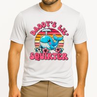 DaddyS Lil Squirter Funny Inappropriate Embarrassing Women Cooling Performance Crew T-Shirt