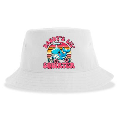 DaddyS Lil Squirter Funny Inappropriate Embarrassing Women Sustainable Bucket Hat