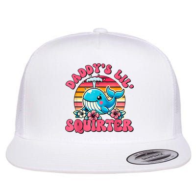 DaddyS Lil Squirter Funny Inappropriate Embarrassing Women Flatbill Hat