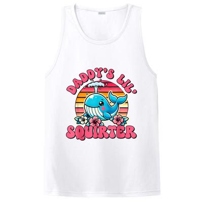 DaddyS Lil Squirter Funny Inappropriate Embarrassing Women PosiCharge Competitor Tank