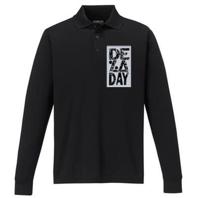 De La Soul Performance Long Sleeve Polo