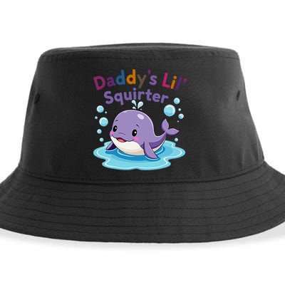 DaddyS Lil Squirter Inappropriate Funny Embarrassing Women Sustainable Bucket Hat