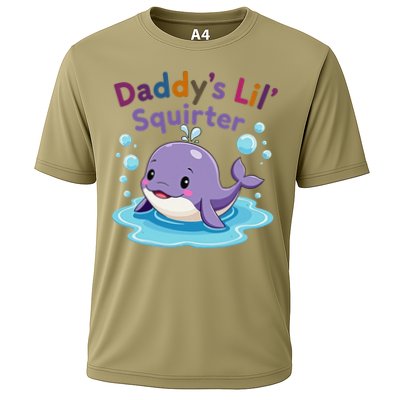 DaddyS Lil Squirter Inappropriate Funny Embarrassing Women Performance Shirt