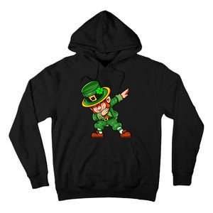 Dabbing Leprechaun St Patricks Day Irish Saint Patricks Day Boys Kids Men Dab Tall Hoodie