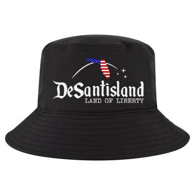 DeSantisLand Land State of Liberty Florida Map Patriotic Cool Comfort Performance Bucket Hat