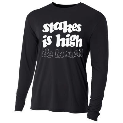 De La Soul Stakes Is High Cooling Performance Long Sleeve Crew