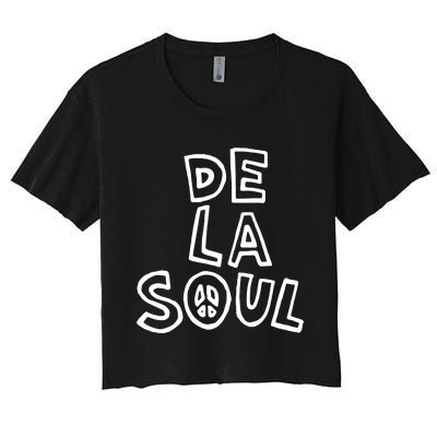 De La Soul Women's Crop Top Tee