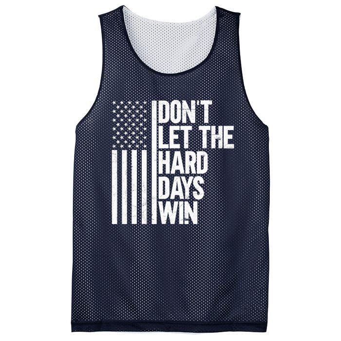 DonT Let The Hard Days Win Mesh Reversible Basketball Jersey Tank