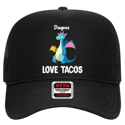 Dragons Love Tacos Funny Tacos Lover Gifts Trucker Hat