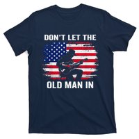 DonT Let The Old Man In Vintage American Flag T-Shirt