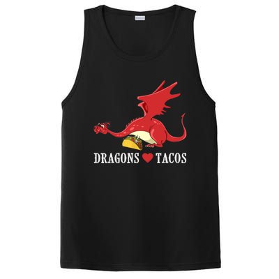 Dragons Love Tacos Dragon Lovers Gifts PosiCharge Competitor Tank