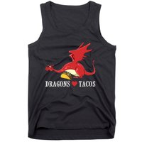 Dragons Love Tacos Dragon Lovers Gifts Tank Top