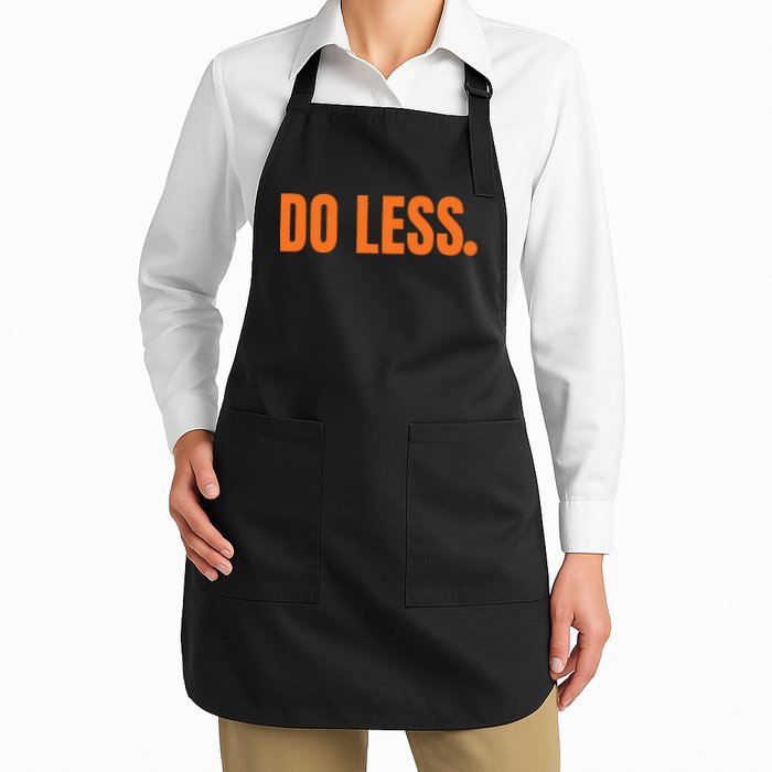 Do Less Trending Funny Graphic Apron