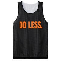 Do Less Trending Funny Graphic Mesh Reversible Basketball Jersey Tank