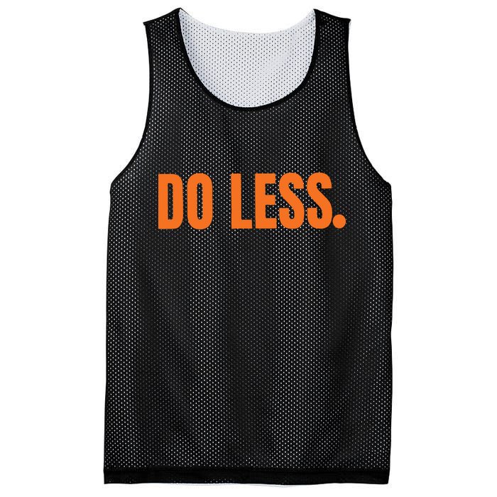 Do Less Trending Funny Graphic Mesh Reversible Basketball Jersey Tank