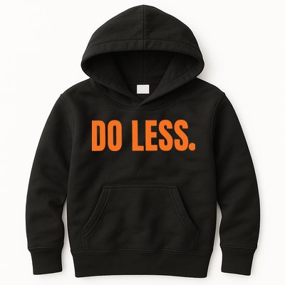 Do Less Trending Funny Graphic Kids Hoodie