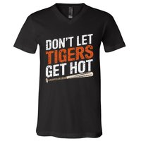 DonT Let Tiger Get Hot V-Neck T-Shirt