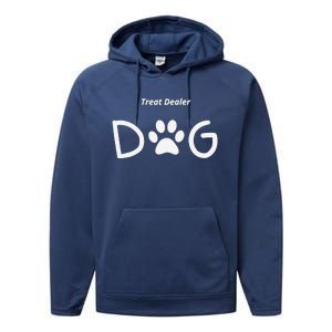 Dog Lover Treat Performance Fleece Hoodie