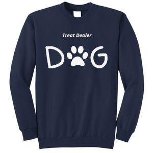 Dog Lover Treat Tall Sweatshirt