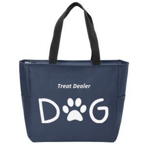 Dog Lover Treat Zip Tote Bag