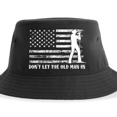Dont Let The Old Man In Sustainable Bucket Hat